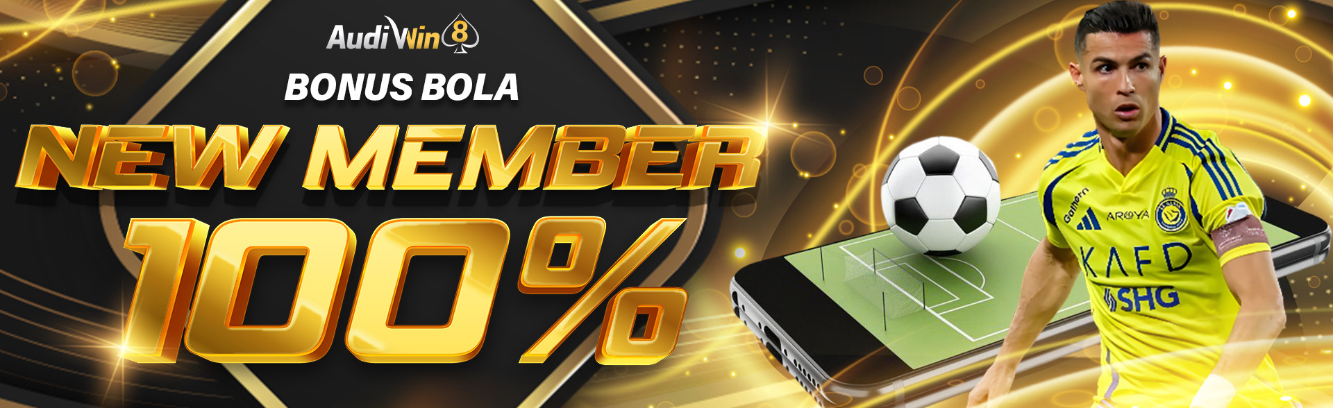 BONUS NEW MEMBER 100%