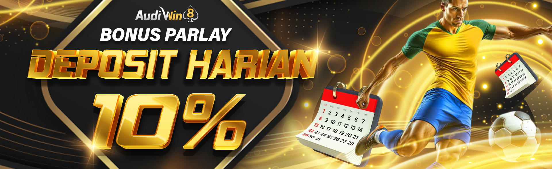 BONUS DEPOSIT HARIAN 10%